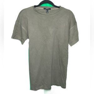 Forever 21 Gray Cotton Tee